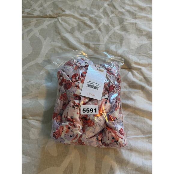 Lakeyo Anselma belted puff sleeve fit and flare mini Dress small nwt - Picture 10 of 10